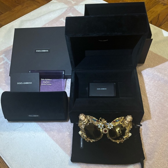 Dolce&Gabbana Limited Runway Edition Angel Sunglasses.